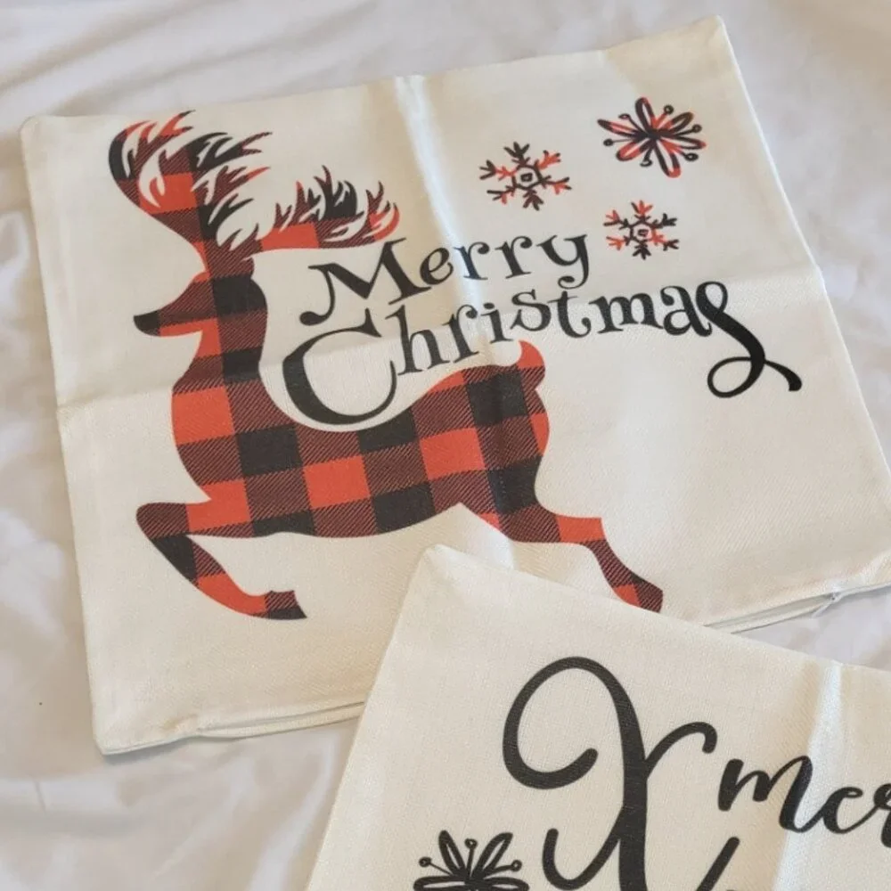Christmas Throw Pillow Covers 15
